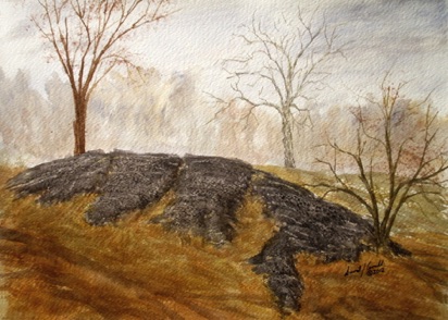 North Meadow Rocks
11" x 15"
watercolor
©2012